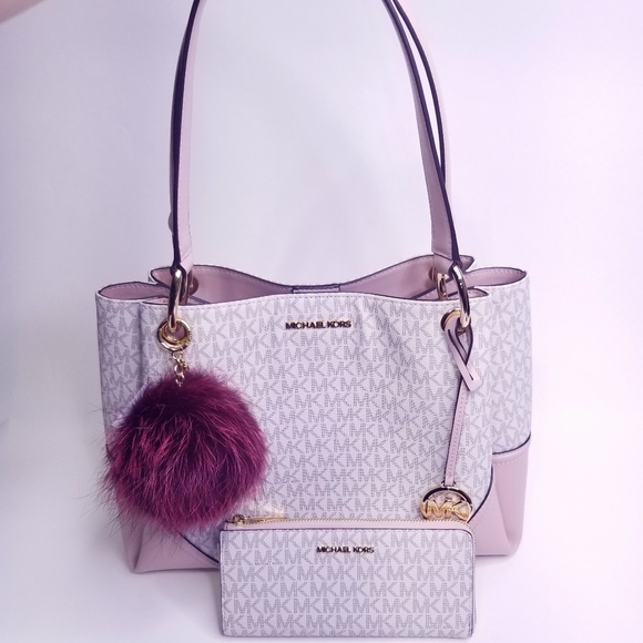 Michael Kors 3SET PURSE BAG WALLET CHARM - Picture 11 of 11